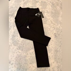Premise Black Crop Leggings with Branded Tags